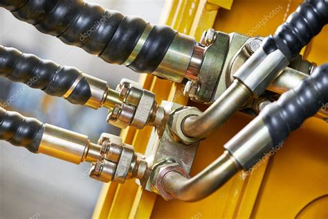 Hydraulics Of Machinery Stock Photo By Kalinovsky