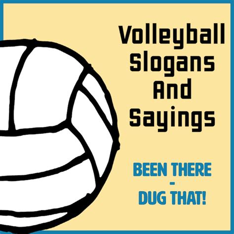 Volleyball Slogans For Posters