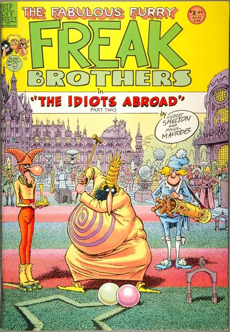 Fabulous Furry Freak Brothers The Nd Fn Rip Off Gilbert