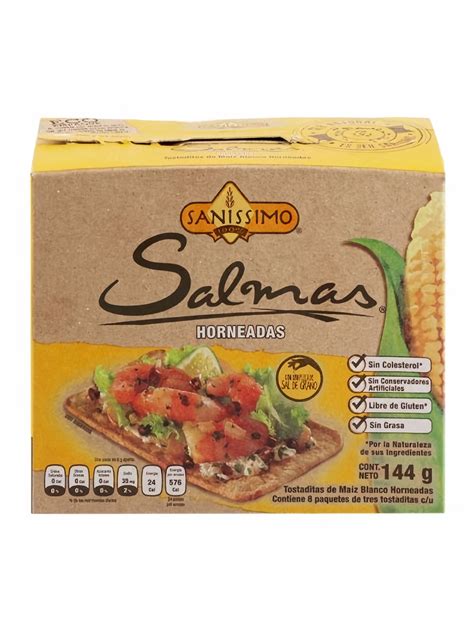 Salmas Tostadas De Ma Z Horneadas Rappi