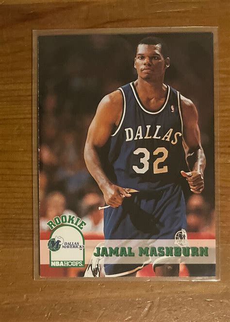 1994 NBA Hoops 5th Anniversary Jamal Mashburn RC 323 Rookie Card EBay