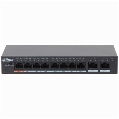 Dahua Pfs Et Port Unmanaged Desktop Switch With Port Poe