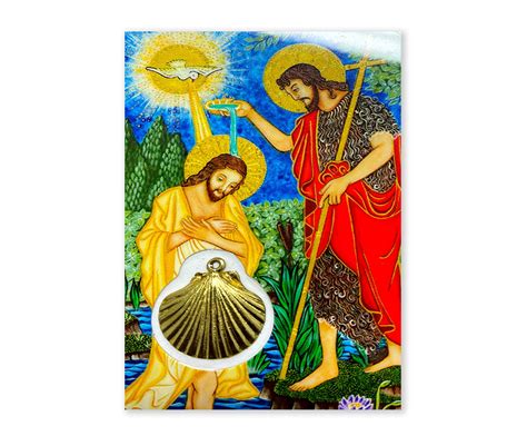 Baptism Prayer Card with Medal - The Miraculous Medal Shrine Gift Shop