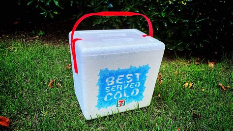 7 Eleven Small Styrofoam Cooler Review YouTube