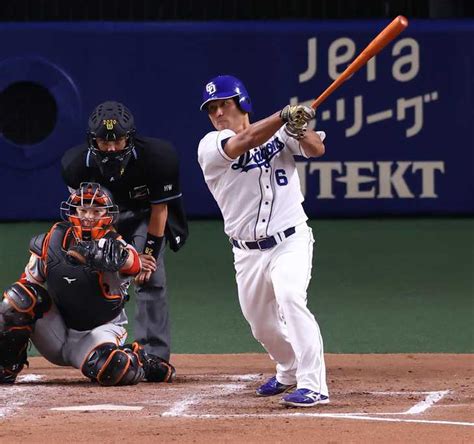 中日・平田、連日の適時打「三振を嫌がらずに打席に立った」 サンスポ