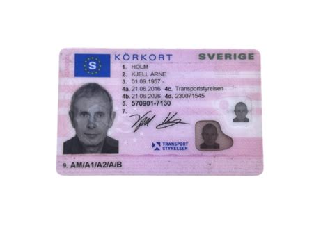 Fake Swedish Id Card Buy Swedish Körkort Skatteverket 1