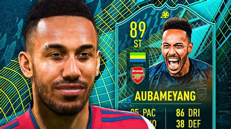 400K SBC 89 MOMENTS AUBAMEYANG PLAYER REVIEW FIFA 22 Ultimate