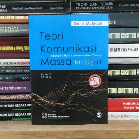 Jual Teori Komunikasi Massa Buku 1 Denis McQuail Shopee Indonesia