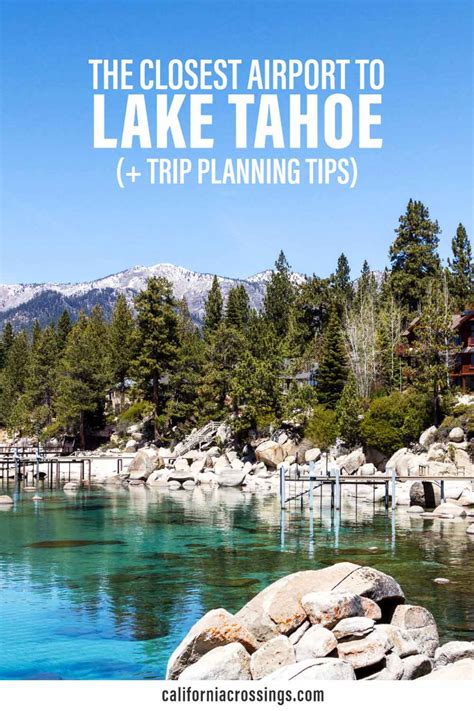 The Closest Airports to Lake Tahoe (With Trip Planning Tips)