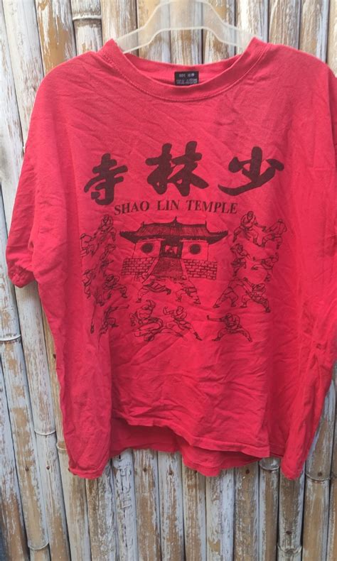 Kung Fu Shaolin Temple T Shirt Y2k Vintage Men S Fashion Tops Sets