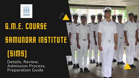 Graduate Marine Engineer GME Course In Samundra Institute SIMS