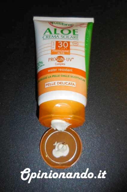 Equilibra Aloe Crema Solare SPF 30 Recensione Opinionando It