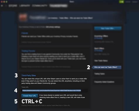 My Steam Trade Offer Url Unbrickid