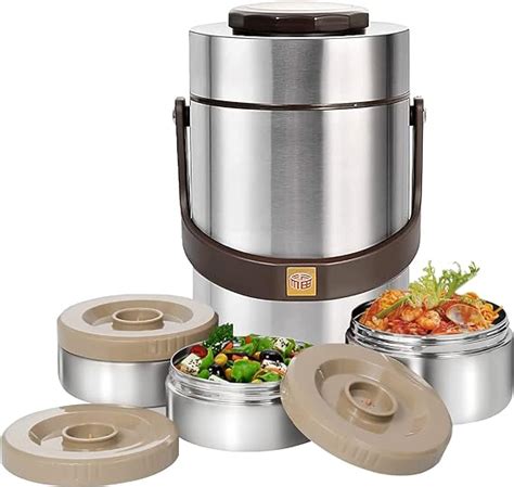 Amazon Thermos Food Container Hot Food Container Tier Stackable Vacuum Insulated Food