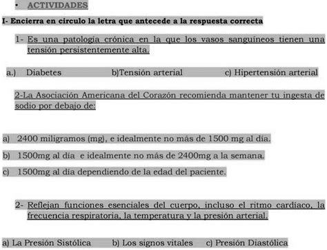 SOLVED Cual Es La Correcta Ayuda Pliss ACTIVIDADES I Encierra En