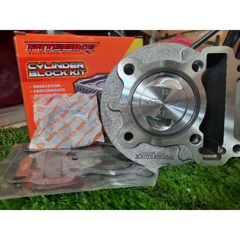 Pitsbike Cylinder Block Kit Mio Sporty Mm Shopee Philippines