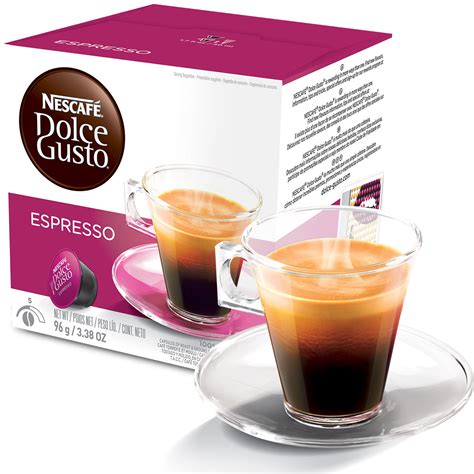 Café Fácil Cápsula Nescafé Dolce Gusto Café Espresso 16 Cápsulas Nestlé