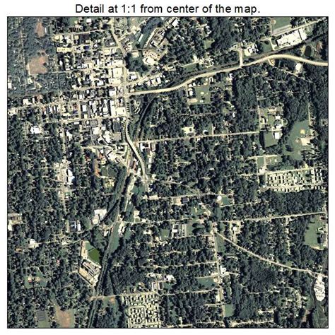 Aerial Photography Map of LaGrange, GA Georgia