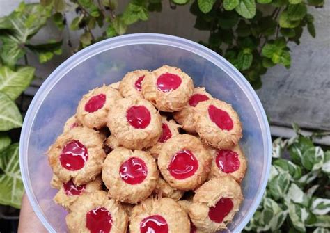 Resep Thumbprint Cookies Oleh Dapur Oziq Cookpad