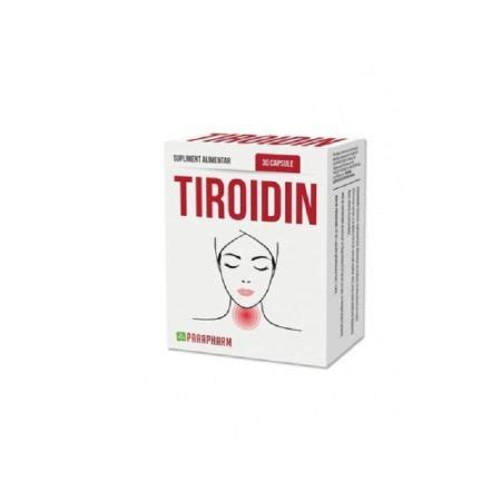 Tiroidin 30 Capsule Parapharm Dr Max Farmacie