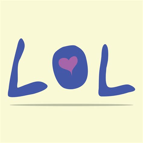 Lol Laughing Out Loud 5253085 Vector Art At Vecteezy