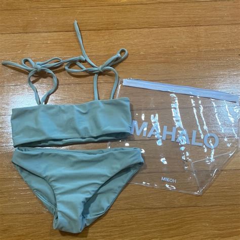 Mikoh Swim Mikoh Mini Green Bikini Poshmark