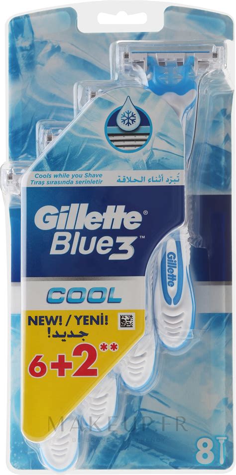 Gillette Blue Cool Rasoirs Jetables Pcs Makeup Fr