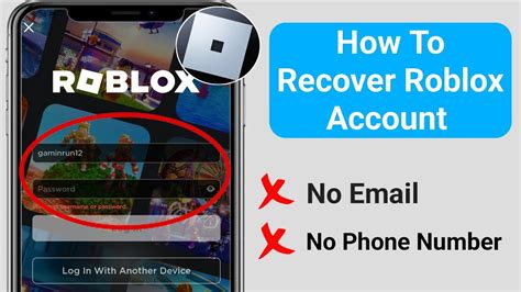 How To Recover Roblox Account Without Email Or Phone Number 2024 Youtube