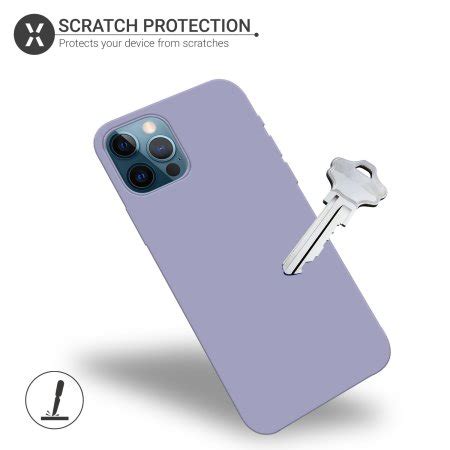 Olixar Soft Silicone Iphone Pro Case Purple