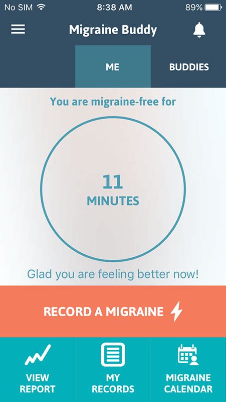 Migraine Buddy App Headache Diary And Tracker That Helps With Migraine