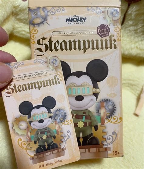 Miniso Steampunk Mickey And Friends Blindbox Hobbies Toys Toys