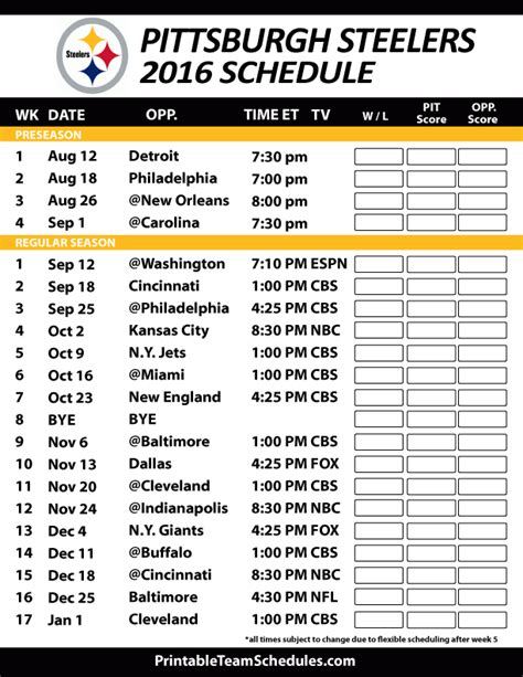 pittsburgh steelers nfl schedule,Save up to 19%,www.ilcascinone.com