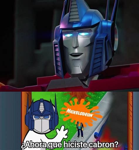 Optimus Prime Nickelodeon Hot Robot Transformers Funny Superhero