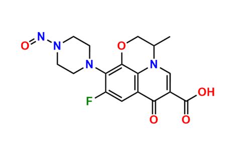 N Nitroso N Desmethyl Ofloxacin CAS No NA N Nitroso Ofloxacin EP