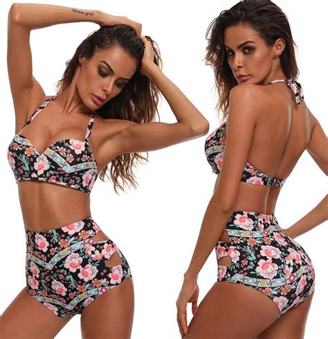 STRÓJ KĄPIELOWY PUSH UP BIKINI WYSOKI STAN 13687416938 Allegro pl