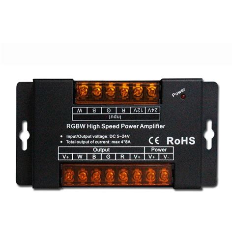 8Ax4 Channel Rgbw High Speed Power Led Amplifier Dc5 24V Output Pwm