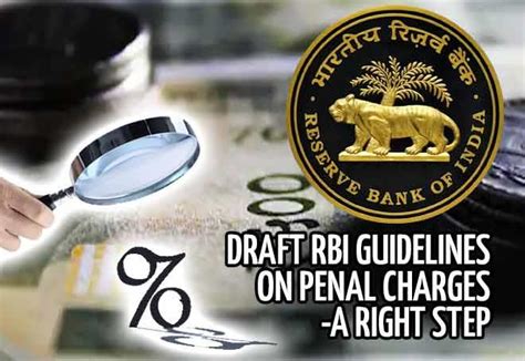 Draft RBI Guidelines On Penal Charges A Right Step KNN Analysis