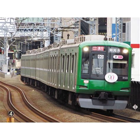 N 50594 東急5000系 5122編成 青ガエルラッピング 8両編成セット 動力付き グリーンマックス Gm