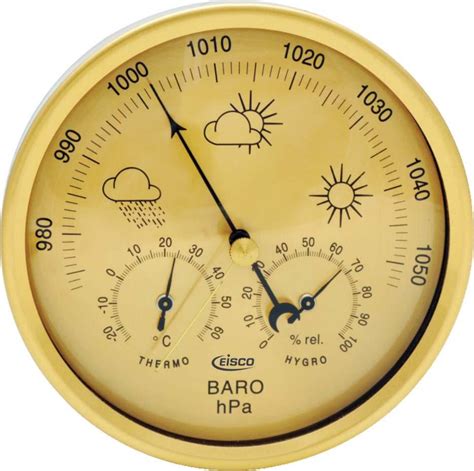 Three In One 130 Mm Dia Thermometer Barometer And Hygrometer