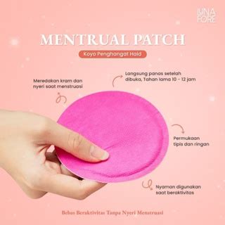 Jual Menstrual Heat Care Lunafore Kompres Perut 1 Pcs Pereda