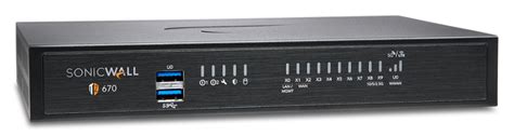 SonicWall 02 SSC 5640 TZ670 Firewall Appliance With 1 Year Total Secure