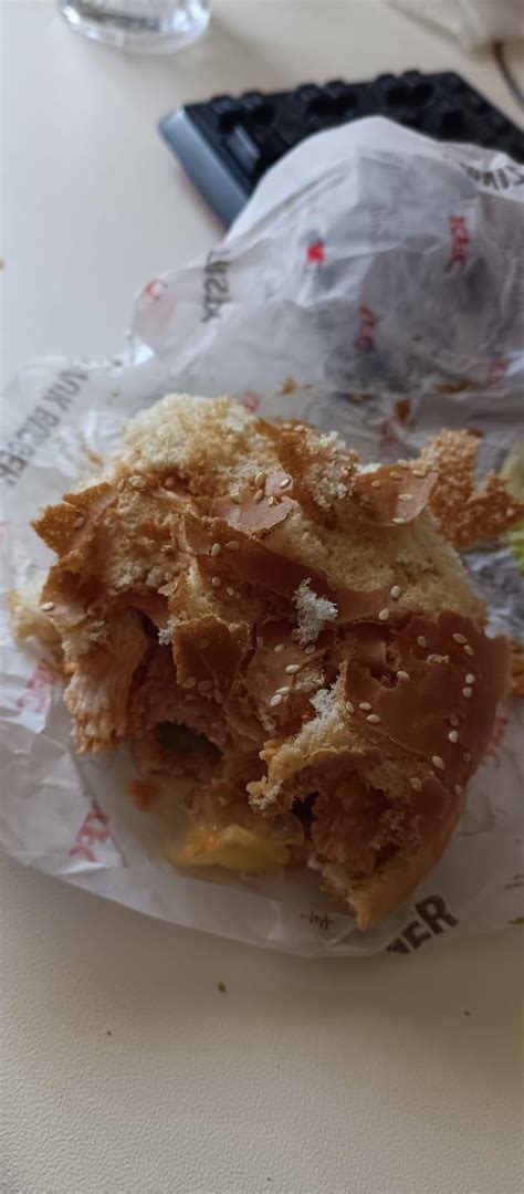 Kfc Bayat Ve Parampar A Olup Da Lan Hamburger Ekme I Ikayetvar