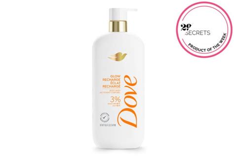 Product Of The Week Dove Glow Recharge Body Wash 29Secrets