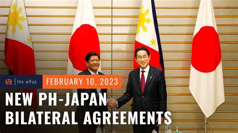 Marcos Visit PH Japan Ink 7 Deals On Infrastructure Defense