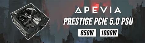 Amazon Apevia ATX PR850W PCIe 5 0 ATX 3 0 Ready Prestige 850W 80