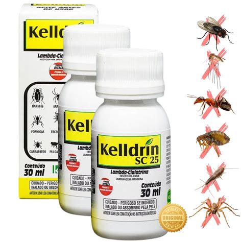 Veneno Para Formiga De Fogo - Kit 2 Kelldrin Veneno Elimina Barata Formiga Mosca 30ml | Shopee Brasil