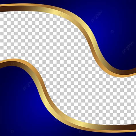 Blue Wavy Vector Art PNG Blue Wavy Shapes On Transparent Background