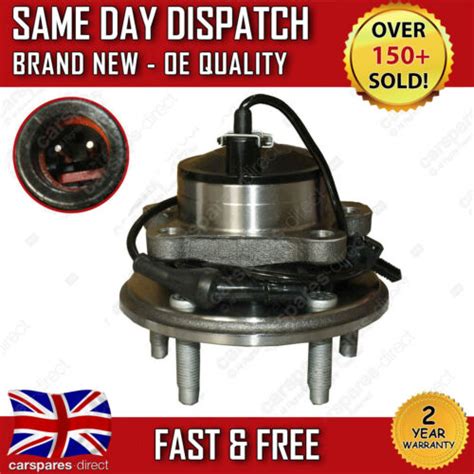 JAGUAR S TYPE XF XJ XK XKR XK8 XK R FRONT WHEEL BEARING HUB KIT ABS