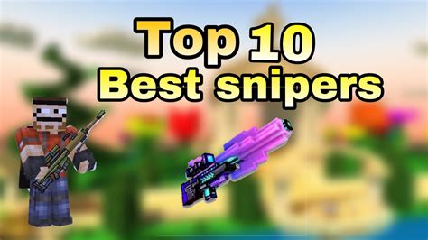 Top 10 BEST Snipers For 3 Cat Spam Pixel Gun 3D YouTube