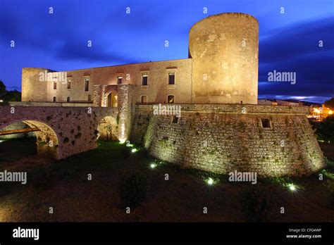 Italy Basilicata Venosa Aragonese Castle Stock Photo Alamy